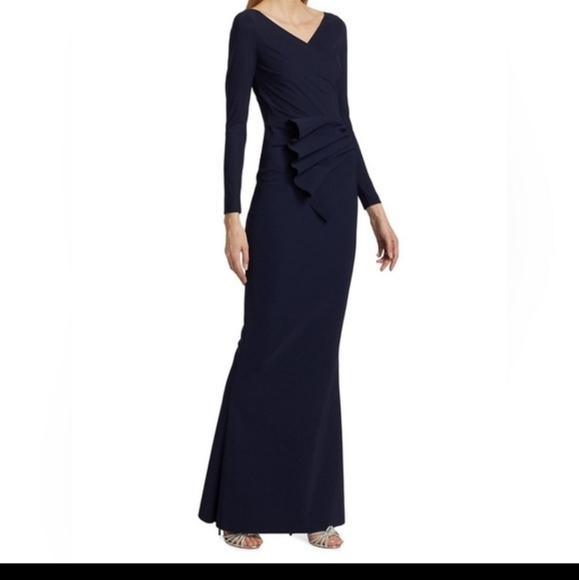 CHIARA BONI La Petite Robe Kaya long sleeve Gown size 6. $350 Price drop! - Picture 4 of 9